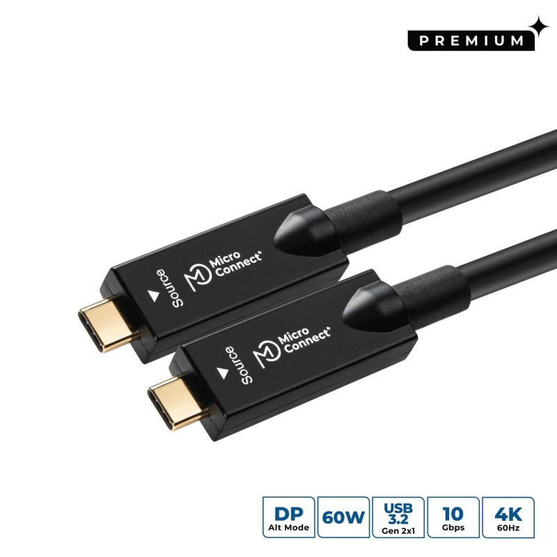 MicroConnect USB-C to USB-C Cable 12,5m MicroConnect USB-C to USB-C Cable 12,5m